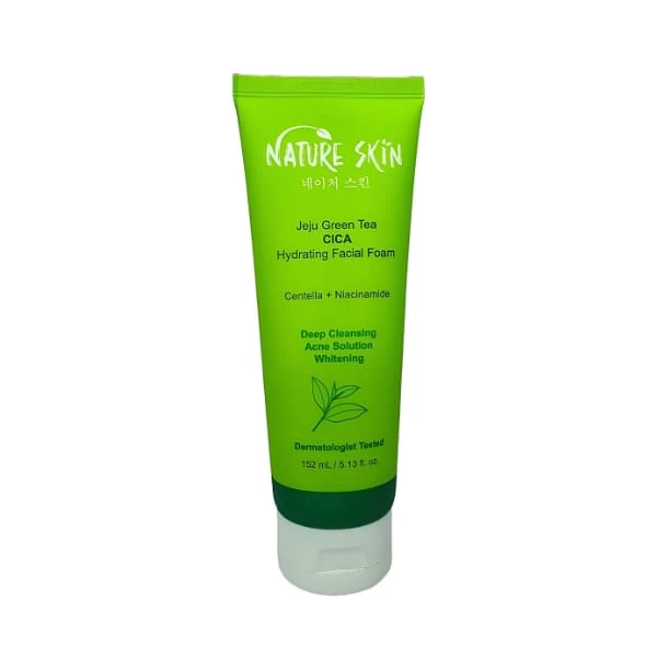 Nature Skin Jeju Green Tree Cica Hydrating Facial Foam