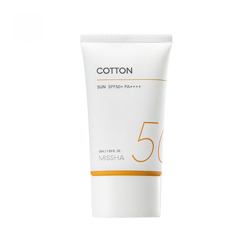 Missha All Around Safe Block Cotton Sun-SPF50