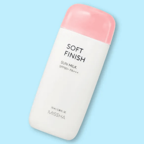 Missha All Around Safe Block Soft Finish Sun Milk EX SPF50+ PA+++ (70ml)