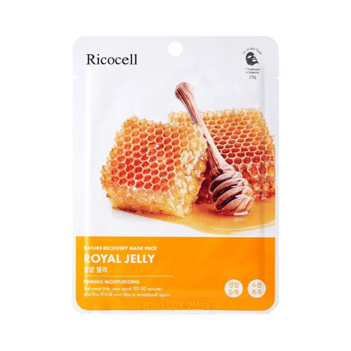 Ricocell Royal Jelly Nature Recovery Mask Pack
