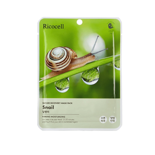 Ricocell Snail Nature Recovery Mask Pack 23g