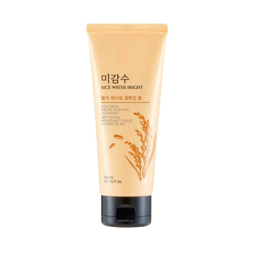 The Face Shop Rice Water Rice Bran Foaming Cleanser-150ml